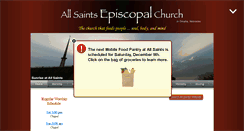 Desktop Screenshot of allsaintsomaha.org